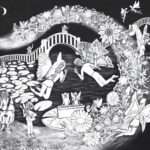 Rock and Roll Fairies Colouring 7